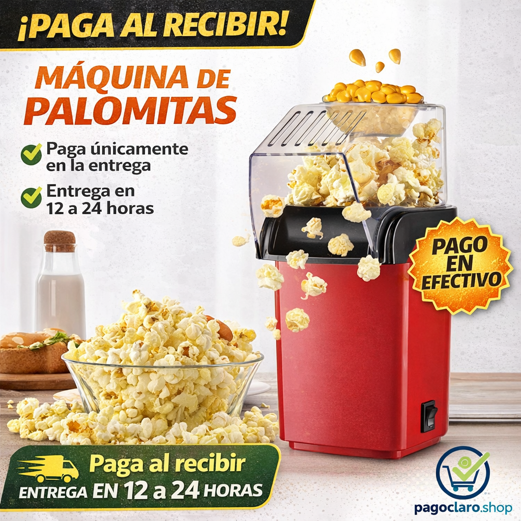 Máquina para palomitas eléctrica